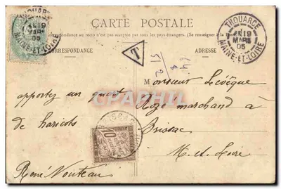 Verão — A Parisienne ao longo das Estações — A. BERNARDY & Cie, Nantes — Verso