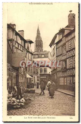 Gâudebec-en-Caux — A Rue des Belles Femmes — Vaille, Éditeur, n°18