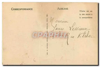 Paryż — Arc de Triomphe — wydawca J.L. nr 8 — Rewers