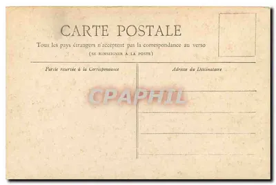 Monument Gambetta — Paryż — Zbiór Petit Journal — Rewers