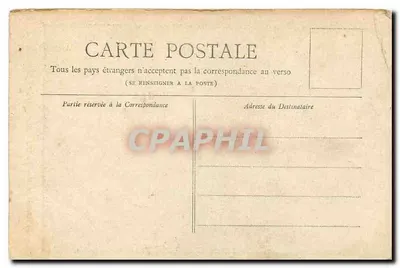 Parijs — Klok van het Paleis van Justitie — Collectie Petit Journal — Achterkant