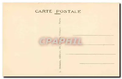 Torre Saint-Jacques — Paris — L. Boisson, editor, 50, rue du Temple — Verso