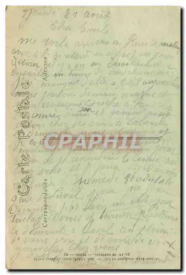 Feesten van de Overwinning (14 juli 1919) — Algemene uitzicht van het Parade onder het Triomfboog — JNDhot — Achterkant