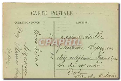 Paris (4e) - Notre-Dame, vista lateral — editor não visível, número de série não legível — Verso