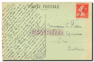 Paris (8e arr.) — O Grande Palácio dos Campos Elísios — C. M. — Verso