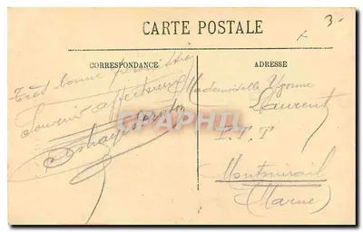 Paryż — Plac Vendôme — CPAPHIL — Rewers