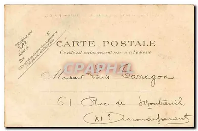 Fontaine Médicis im Luxembourg — Paris — veröffentlicht von MAX — Rückseite