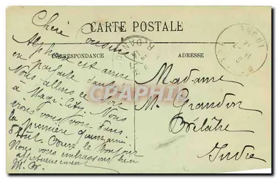 PARIS. — Het Bois de Boulogne. — De Acacias. — LL. — N°338 — Achterkant