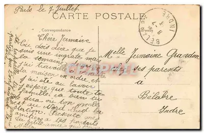 Paryż-Montmartre — Kościół NMP Clignancourt — J.H. — Rewers