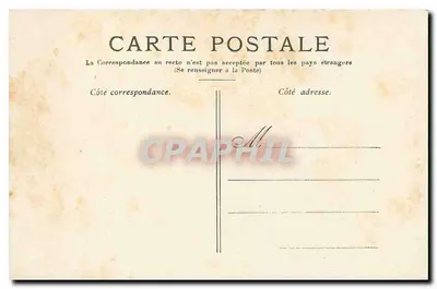 Paris — The Pont Alexandre III — Publisher not visible, serial number not legible — Back