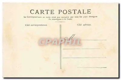 Paris — A Madeleine — Editor não identificado, número de série não visível — Verso