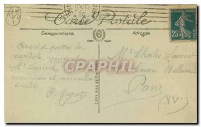 Paryż — Sorbona — LL. — n° 169 — Rewers
