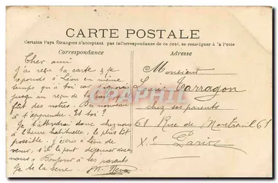 Bois de Vincennes — La Grotta — J.H. — n°265 — Reverso