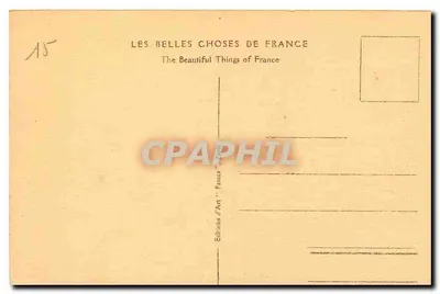 Jardín y Palacio del Luxembourg — París — Ediciones de Arte 'París' n°46 — Reverso