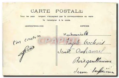 PARIS - Most Alexandre III — widok mostu z łodzią na Seinie — wydawca WAGGI — Rewers