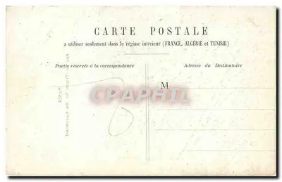 Paryż — Arc de Triomphe du Carrousel — nieznany wydawca — Rewers