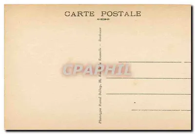 Bordeaux — Wieża Pey-Berland i Katedra Świętego Andrzeja — M.D. — Rewers