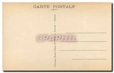 Bordeaux — Plac Zwycięstwa — M. D. — Rewers