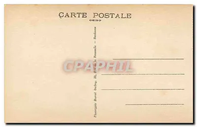 Bordeaux — Uitzicht op het Cours de l'Intendance — M.D. n°34 — Achterkant