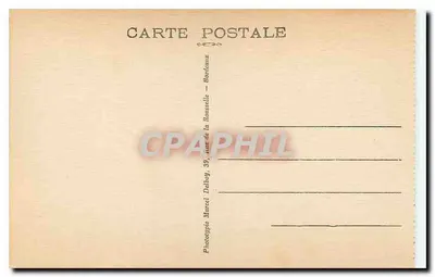 Bordeaux — Le Grand Théâtre — M. D. — Verso