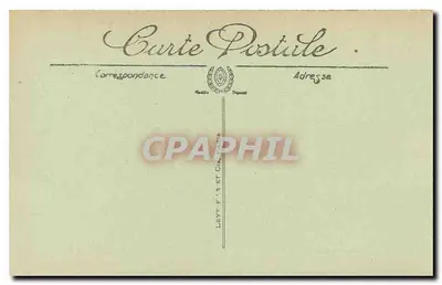 Ruínas da Grande Guerra — Reims — Estado das Casas na Avenida Gerbert — Visa Paris n° 572 — Verso