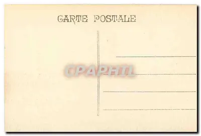 Marseille - Exposição Colonial 1922 — Palácio da África Ocidental — Verso