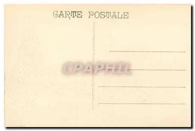 Marselha - Exposição Colonial 1922 — Grande Palácio da Indochina (Avenida Central) — Verso
