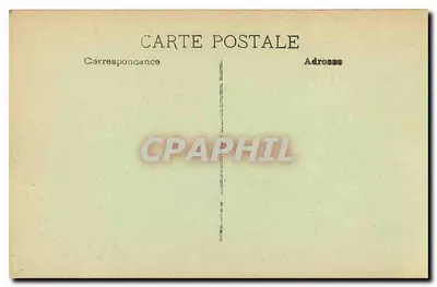 Marseille — Zamek Phara — widok z portu z jachtami — Rewers