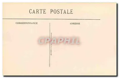 Antieke ansichtkaart Marseille De Quai des Belges — Achterkant