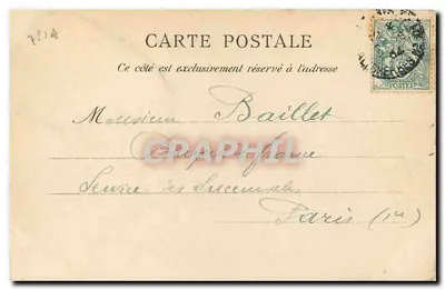 Fontaine de Neptune — Garten von Versailles — Anonymer Verlag — Rückseite