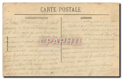 Interior da Igreja de Pervyse — Guerra 1914-1915 — Editor Ars Dudnaetelle, Dunkerque — Verso