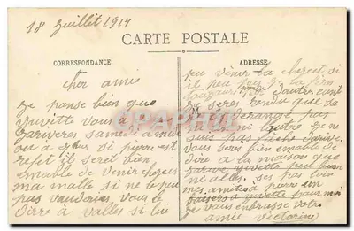 Vichy — Park i źródło Célestins — wydawca nieznany, n° 634 — Rewers