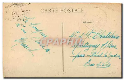 Bordeaux — Les Quinconces — Kolony Rostrale — Goathier, Bx. nr 114 — Rewers