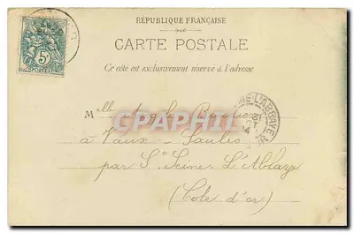 Paris — Panorama da Sena — M. Duthey — Verso