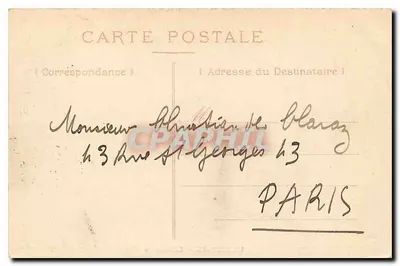 Bourges — Katedra — Wydawca nieznany, nr 10 — Rewers