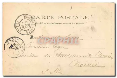 Bourges — Wewnętrzna część Pałacu Jacques Cœur — Darassat, Ch. — Rewers