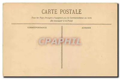 Praia com maré baixa — Le Bureau-Saint-Palais — BR 3194 — Verso