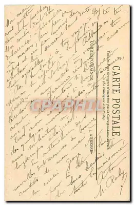 Fontainebleau — A Floresta — Mars aux Tiges — LL — n°116 — Verso