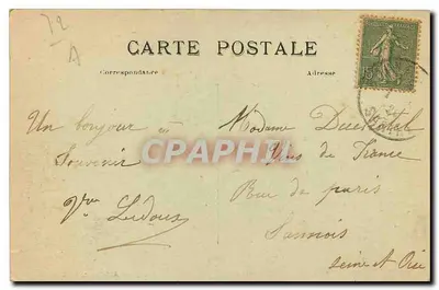 Bonnétabelle (Sarthe) — Zamek — Ogólny widok — Wyd. Dolbeau, Le Mans — Rewers