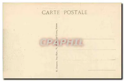 Guérande (Loire-Inf) — A Torre Saint-Jean e o Bas Mail em direção ao Mercado de Madeira — Verso