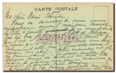 A Gruta da Grève des Vallées — Val André-Pleineuf — editor: Éd. R. Dagron, Saint-Étienne — Verso