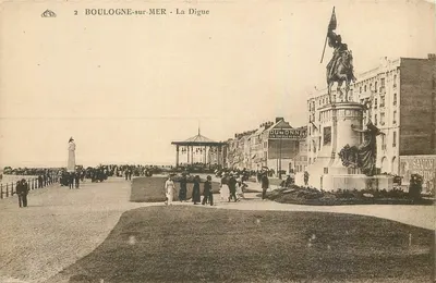 BOULOGNE-sur-MER - A Digue — editor anônimo, n° de série 2