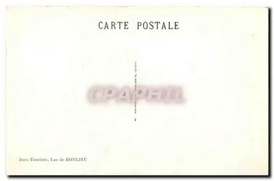 Lago de Bonlieu — Jura-Touriste — editor Aris, n° 8288 — Verso