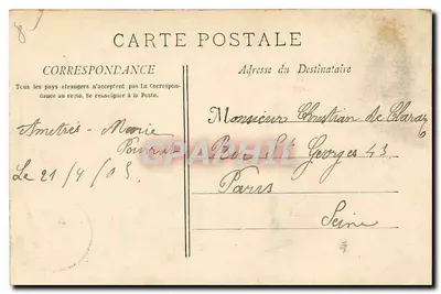 Marseille - La Corniche - Le Pont de la Fausse Monnaie — typie E. Lacour, n° 2514 — Rewers