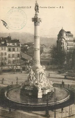 Marseille — Fontaine Cantini — E.L. n°16