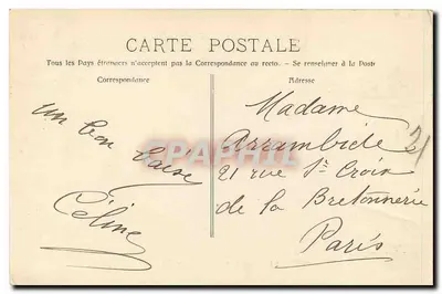 Marseille — Zamek If — P. Ruat, Wydawca — Marseille — Rewers