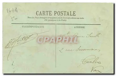 Poitiers — Le Clam — Widok z mostu Joubert — LL. — Nowe Galerie — Poitiers — Rewers
