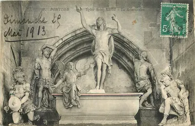 Pontoise — Igreja de São Maclou — A Ressurreição — Editor não identificado, n° 38
