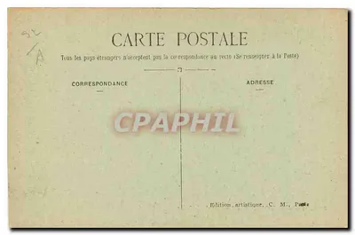 Bois de Boulogne – Margens do Sena — C. M., n° 328 — Verso
