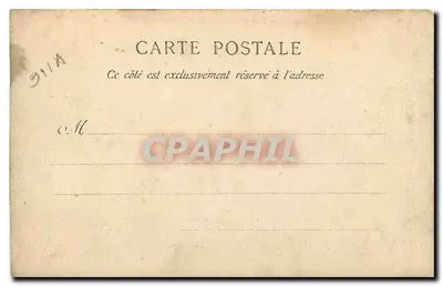 Parijs — Bois de Boulogne — Kasteel van Longchamp — n° 413 — Achterkant